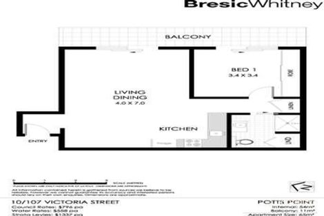 Property photo of 30/71 Victoria Street Potts Point NSW 2011