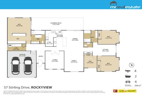 Property photo of 57 Stirling Drive Rockyview QLD 4701