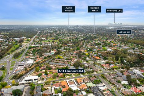 Property photo of 1/14 Lambourn Road Watsonia VIC 3087