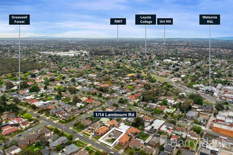 Property photo of 1/14 Lambourn Road Watsonia VIC 3087