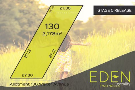 Lot 130 Walter Ave, Two Wells, SA 5501