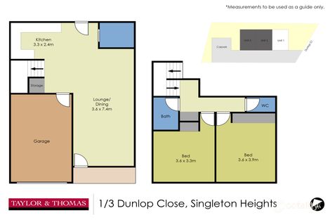 Property photo of 1/3 Dunlop Close Singleton Heights NSW 2330