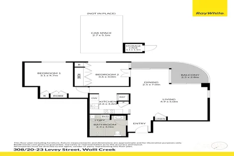 Property photo of 308/20-23 Levey Street Wolli Creek NSW 2205