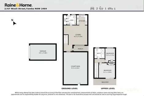 Property photo of 2/67 Wooli Street Yamba NSW 2464