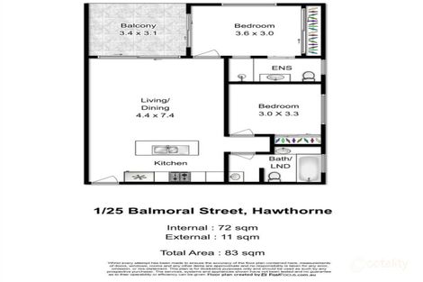 Property photo of 1/25 Balmoral Street Hawthorne QLD 4171