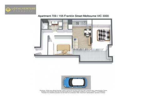 Property photo of 709/155 Franklin Street Melbourne VIC 3000