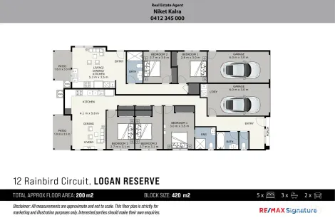 Property photo of 12 Rainbird Circuit Logan Reserve QLD 4133
