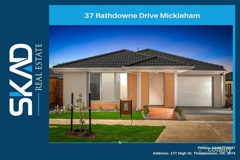 37 Rathdowne Dr, Mickleham, VIC 3064