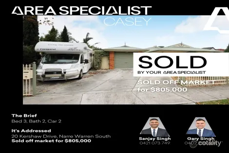 20 Kershaw Dr, Narre Warren South, VIC 3805