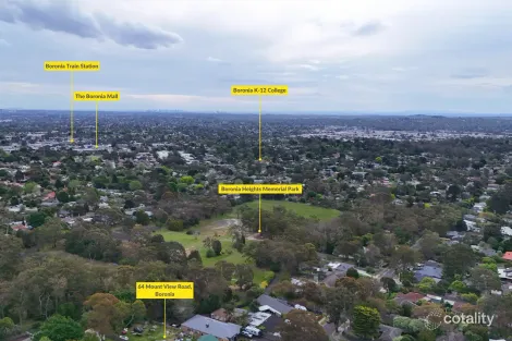 Property photo of 64 Mount View Road Boronia VIC 3155