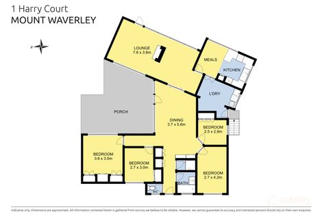 Property photo of 1 Harry Court Mount Waverley VIC 3149