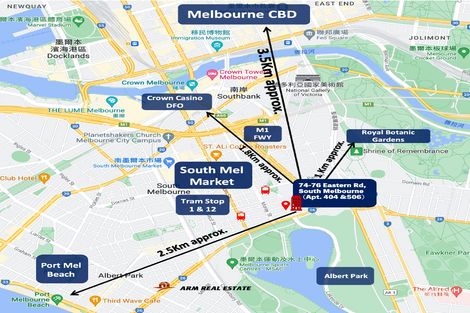 506/74-76 Eastern Rd, South Melbourne, VIC 3205