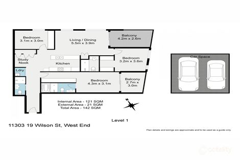 Property photo of 11303/19 Wilson Street West End QLD 4101