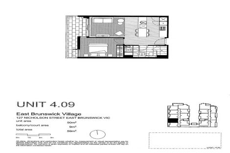 Property photo of 409A/127 Nicholson Street Brunswick East VIC 3057