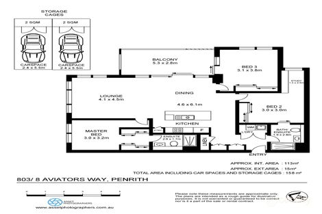 Property photo of 803/8 Aviators Way Penrith NSW 2750