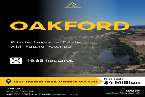 1863 Thomas Rd, Oakford, WA 6121
