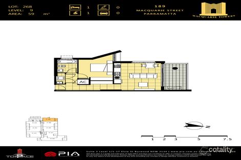 Property photo of 268/189 Macquarie Street Parramatta NSW 2150