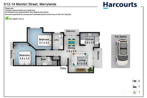 Property photo of 3/12-14 Mombri Street Merrylands NSW 2160