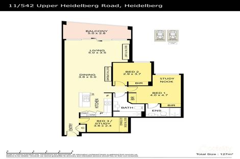 Property photo of 11/542 Upper Heidelberg Road Heidelberg VIC 3084