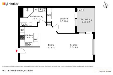 Property photo of 49/11 Fawkner Street Braddon ACT 2612