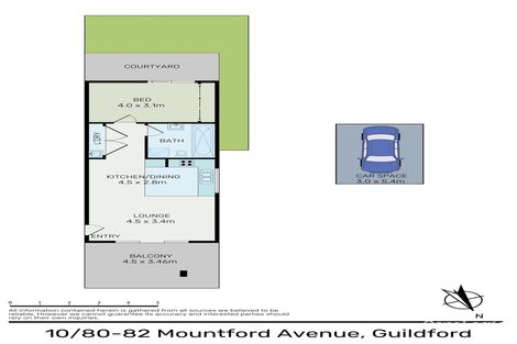 Property photo of 10/80-82 Mountford Avenue Guildford NSW 2161