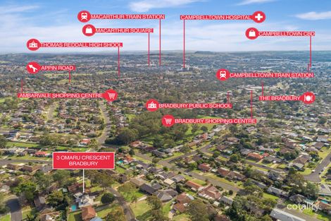 Property photo of 3 Omaru Crescent Bradbury NSW 2560