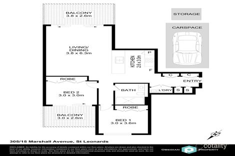 Property photo of 305/15 Marshall Avenue St Leonards NSW 2065
