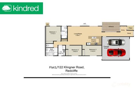 1/122a Klingner Rd, Redcliffe, QLD 4020