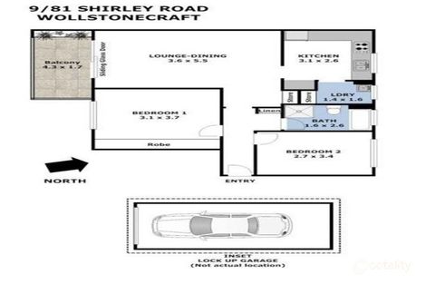 9/81 Shirley Rd, Wollstonecraft, NSW 2065