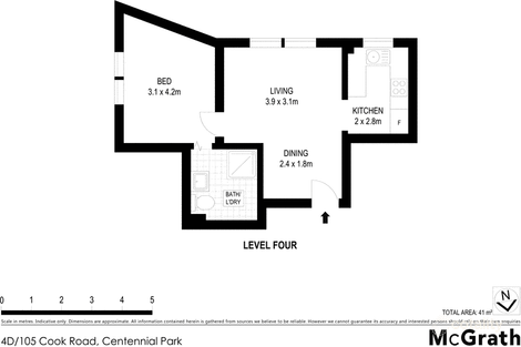 Property photo of 4D/105 Cook Road Centennial Park NSW 2021