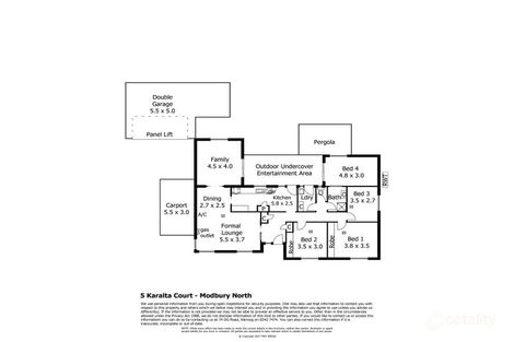 5 Karalta Ct, Modbury North, SA 5092