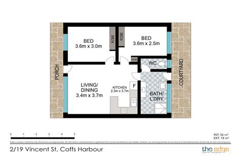 2/19 Vincent St, Coffs Harbour, NSW 2450