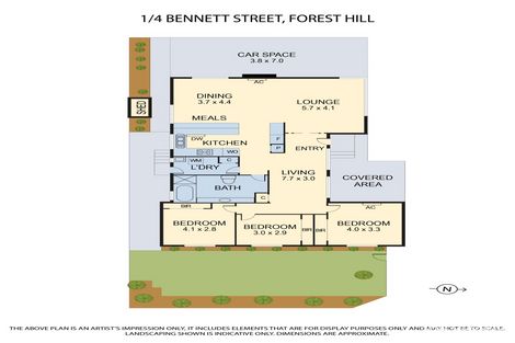 Property photo of 1/4 Bennett Street Forest Hill VIC 3131