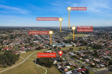 Property photo of 14 Kitson Place Minto NSW 2566