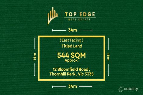 12 Bloomfield Rd, Thornhill Park, VIC 3335