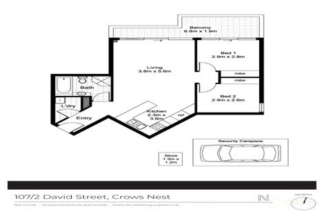 Property photo of 107/2 David Street Crows Nest NSW 2065