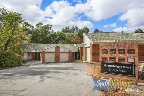 Property photo of 3/10 Togo Place Gordon ACT 2906