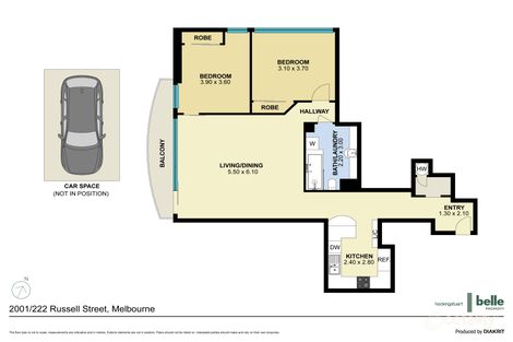 2001/222 Russell St, Melbourne, VIC 3000