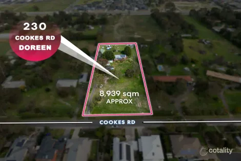 Property photo of 230 Cookes Road Doreen VIC 3754
