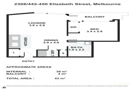 Property photo of 2308/442-450 Elizabeth Street Melbourne VIC 3000