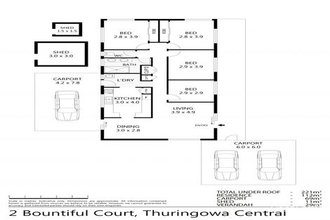Property photo of 2 Bountiful Court Thuringowa Central QLD 4817