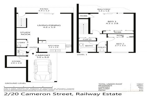 Property photo of 2/20-22 Cameron Street Railway Estate QLD 4810