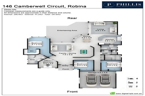 Property photo of 146 Camberwell Circuit Robina QLD 4226