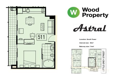 511/157 Fitzroy St, St Kilda, VIC 3182