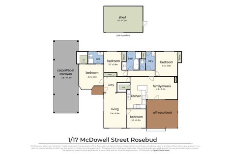 Property photo of 1/17 McDowell Street Rosebud VIC 3939