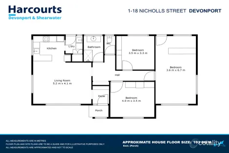 Property photo of 1/18 Nicholls Street Devonport TAS 7310