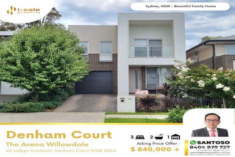 Property photo of 62 Indigo Crescent Denham Court NSW 2565
