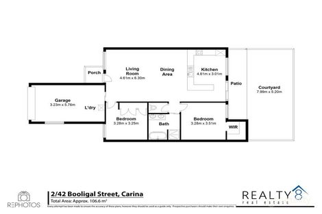 Property photo of 2/42 Booligal Street Carina QLD 4152
