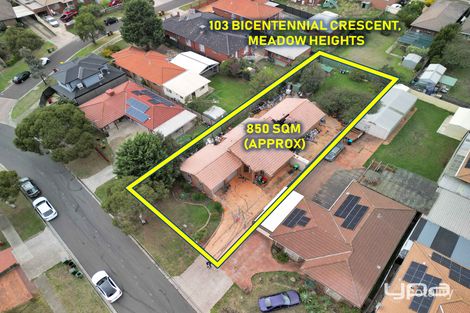 Property photo of 103 Bicentennial Crescent Meadow Heights VIC 3048