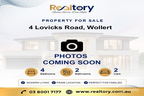 4 LOVICKS RD, WOLLERT, VIC 3750